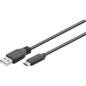 Goobay 1m USB-A (han) til USB-C (han) kabel